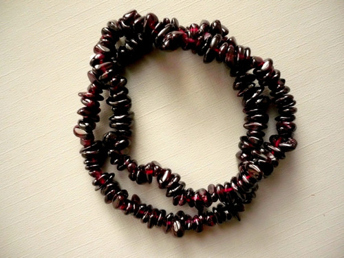 Zlomky 20 cm - granát KULATÝ