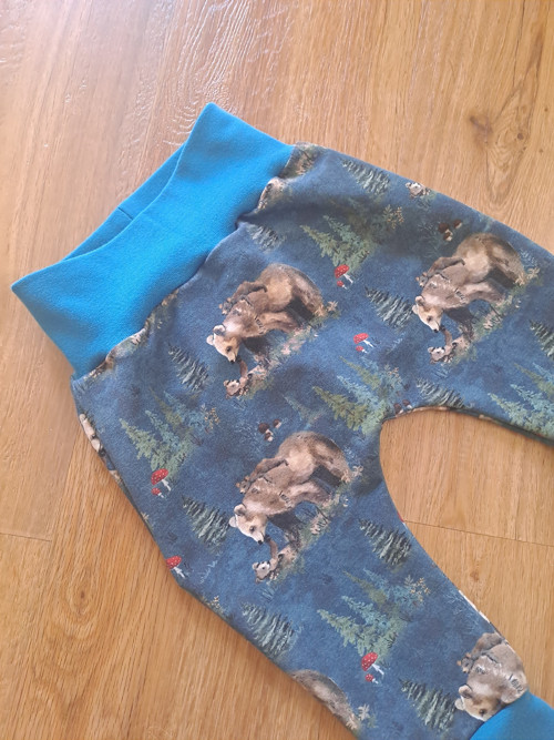 Dětské tepláčky baggy, vel. 74