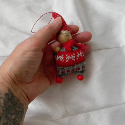 Vánoční chlapeček-figurka - 11cm