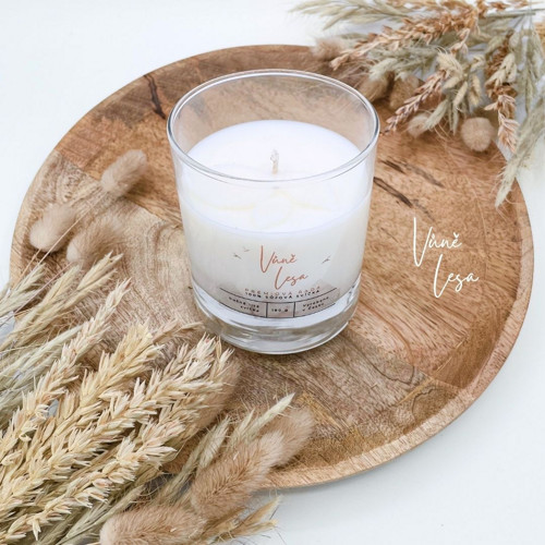 Vůně lesa, prémiová sójová svíčka (120ml S)