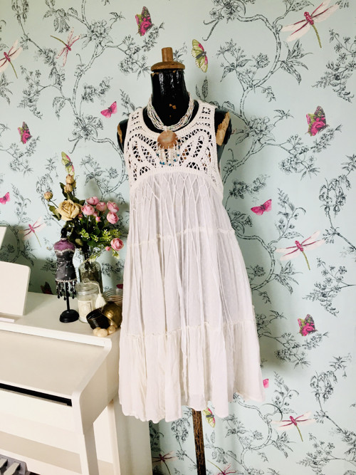 Šaty boho hippie báječné letní — foto 1