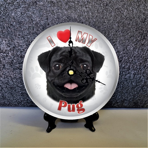 MOPS HODINY 2v1 na zeď, na poličku