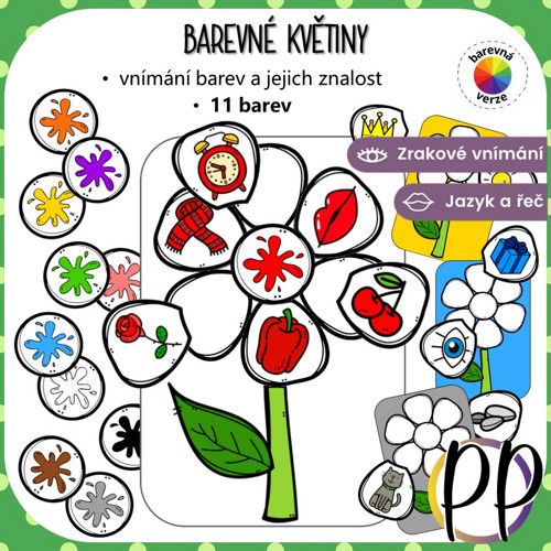 Barevné květiny (PDF)