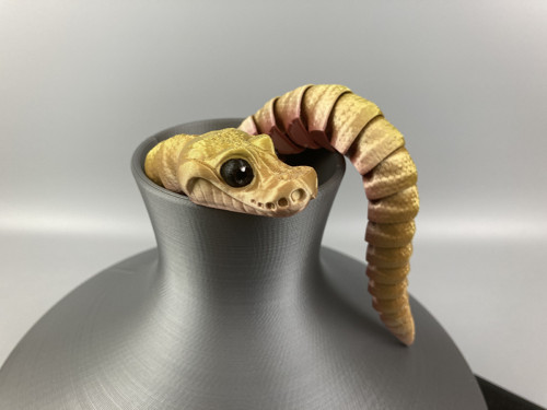 Mladá krajta - 28 cm, 3D tisk — foto 1