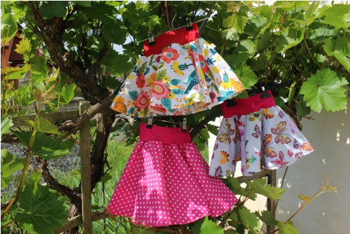 Kolová sukýnka