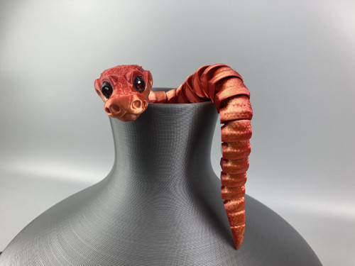 Mladá krajta - 28 cm, 3D tisk — foto 1