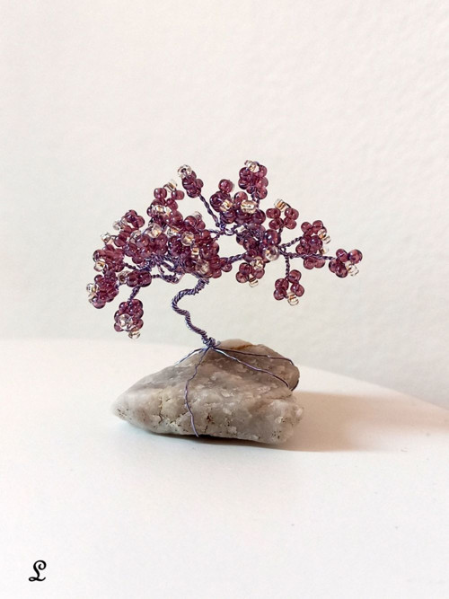 Mini lila stromeček