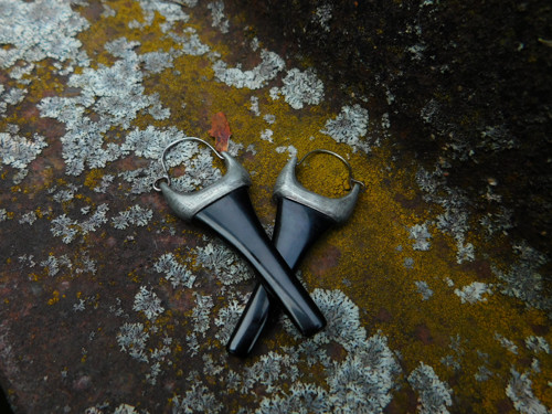 Takhle jednoduše - náušnice s onyxem... — foto 1