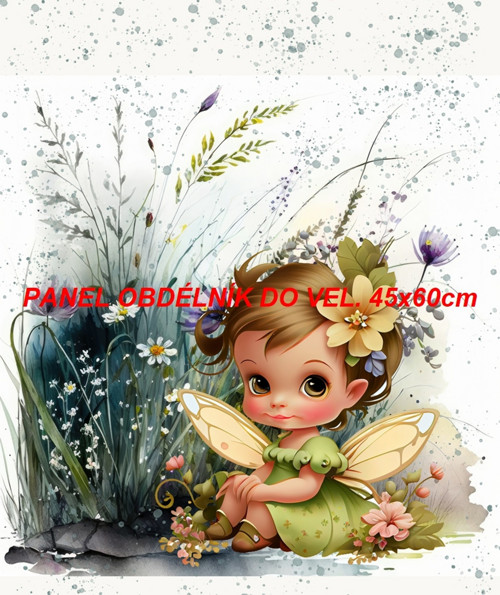 Bavlněný panel 38x45 cm - skladem