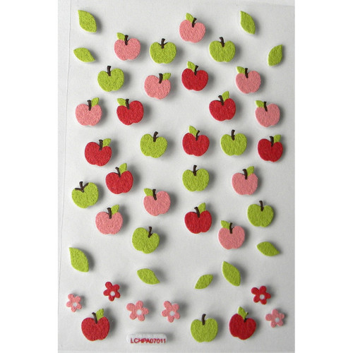 Jablíčka - samolepka /sada/ — foto 1