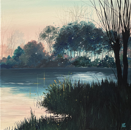 Magická atmosféra - 30x30cm — foto 1