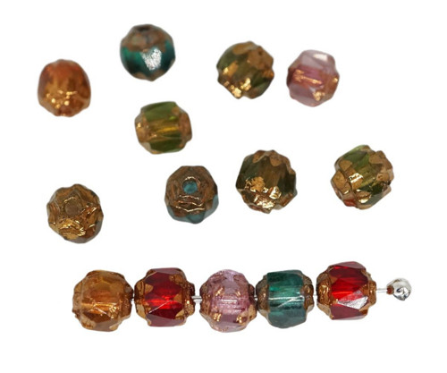 50ks bronz Crystal Mix Katedrála tváří oheň