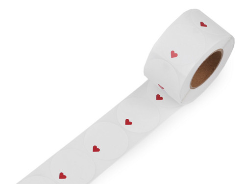 Papírové samolepky 38 mm (50ks) k popisu