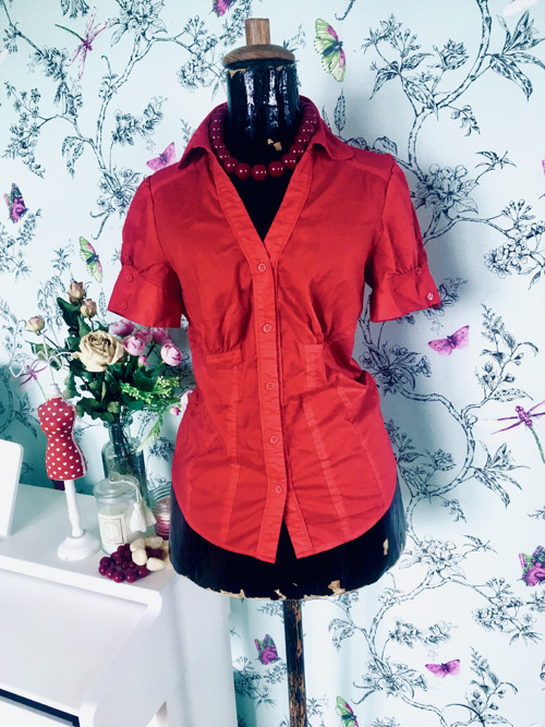 Halenka retro red — foto 1