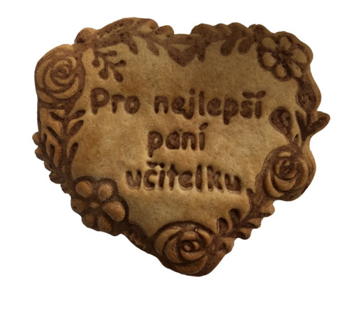 Perníček "Pro paní učitelku" 10cm