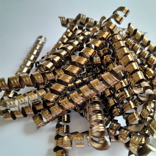 Železné špony champagne hrubé 40g