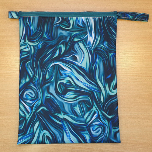 Nepropustný obal - modrozelený 29 x 39 cm
