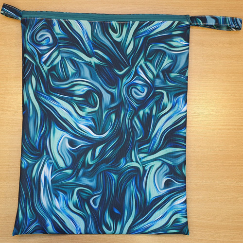Nepropustný obal - modrozelený 34 x 44 cm — foto 1