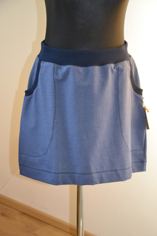 Dámská sukně "úplet jeans", vel. 38