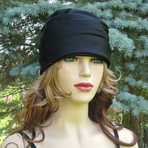 Černý turban 17258 — foto 1