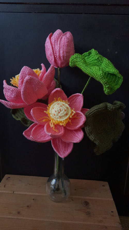 Háčkovaný lotus