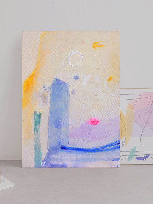 Léto / originál / malba / 70 x 50 cm — foto 1
