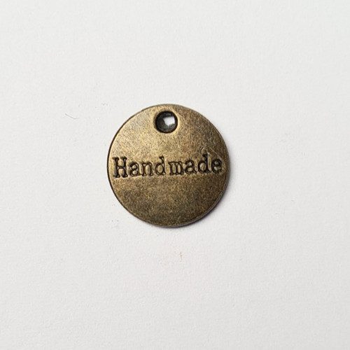 Přívěsek - penízek HANDMADE, 5 ks