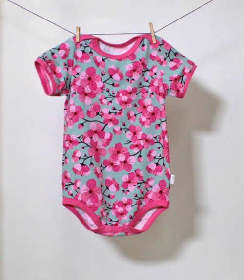 Body " květované " vel. 80 — foto 1