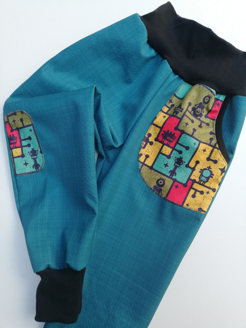 Softs.kalhoty-jaro-podzim - ROBOTI -vel.98 skladem