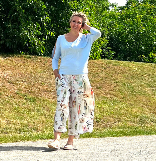 Kalhotová sukně fashion