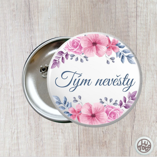 Svatební samolepky/placky