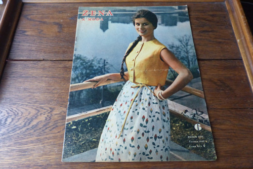 Časopis Žena a móda, číslo 6/1961