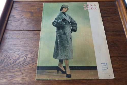 Časopis Žena a móda, číslo 2/1957