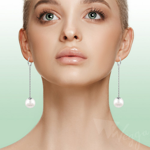 O De Havilland ... Steel & Faux Pearl