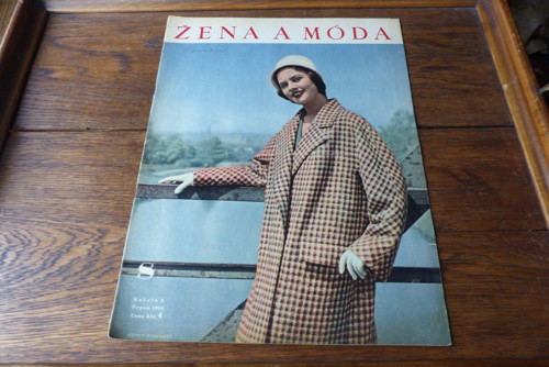 Časopis Žena a móda, číslo 8/1958
