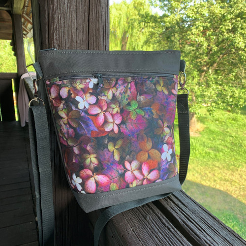 Crossbody kabelka - něžné listy