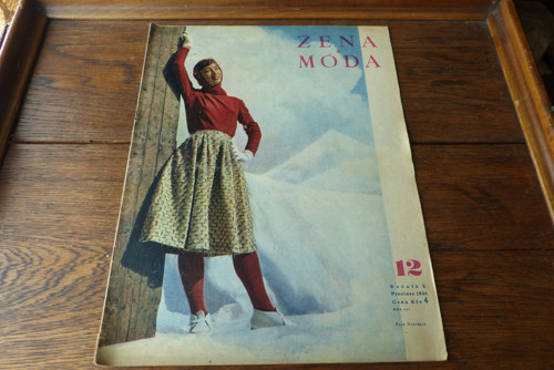 Časopis Žena a móda, číslo 12/1958