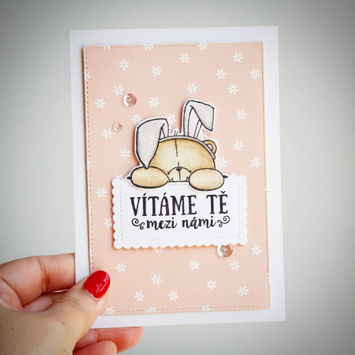 Přání k narození miminka - originální a handmade