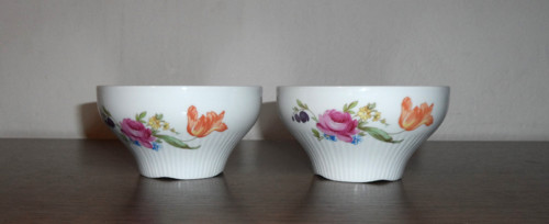 2x porcelánová MISKA • Ilmenau Henneberg, GDR
