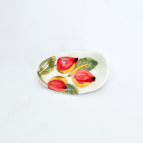 Porcelánová brož — foto 1