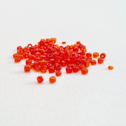 Transparentní rokajl, 2mm VELKÉ BALENÍ 220g