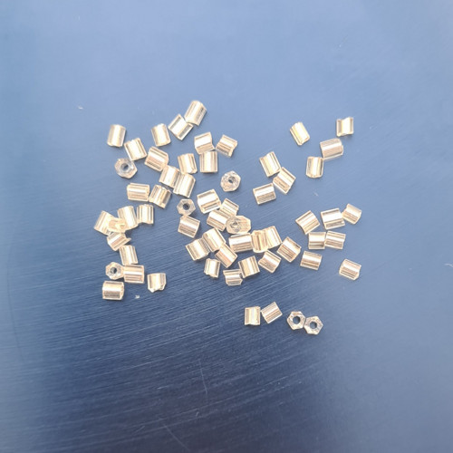 Rokajl hexagon sekaný čirý lesklý, 2 mm, 80g