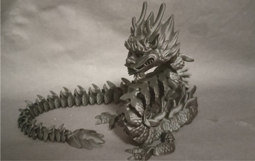 Flexi Imperiální Drak - 51 cm - 3D tisk