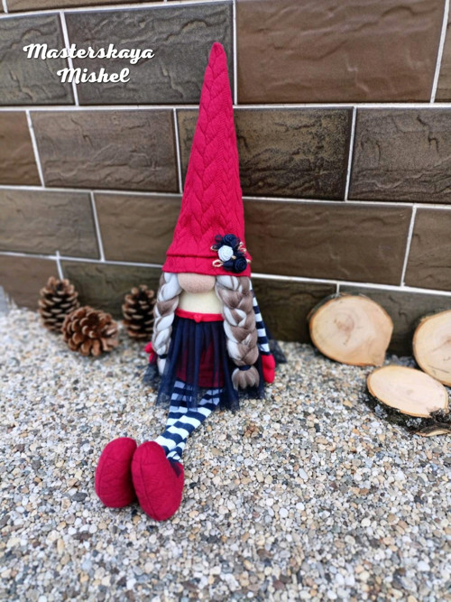 Skandinávsky trpaslík dívka. Gnome — foto 1