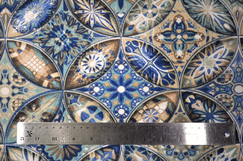 Modrý ornament