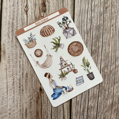 Samolepky Boho bydlení