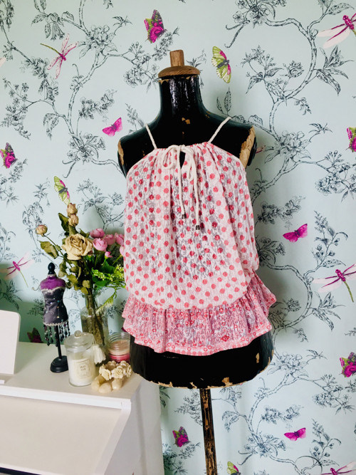 Top boho lehoučký — foto 1
