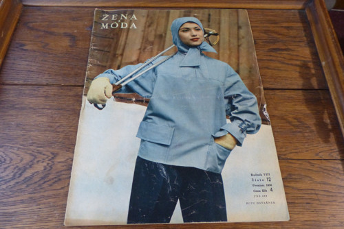 Časopis Žena a móda, číslo 12/1956