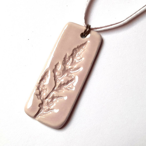 Na zahradě za svítání - porcelánový náhrdelník