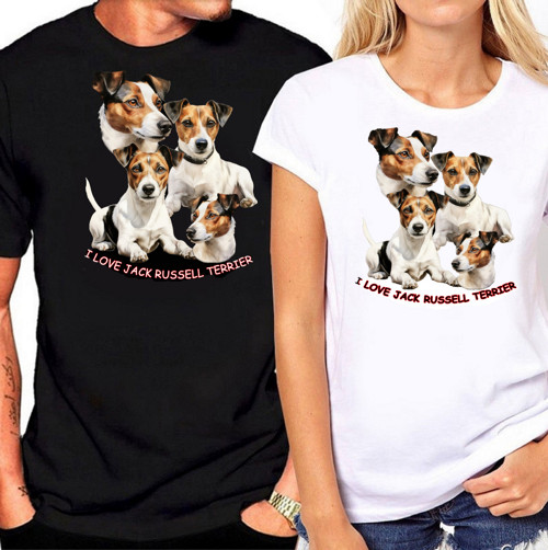 Jack Russell Teriér Tričko Unisex — foto 1